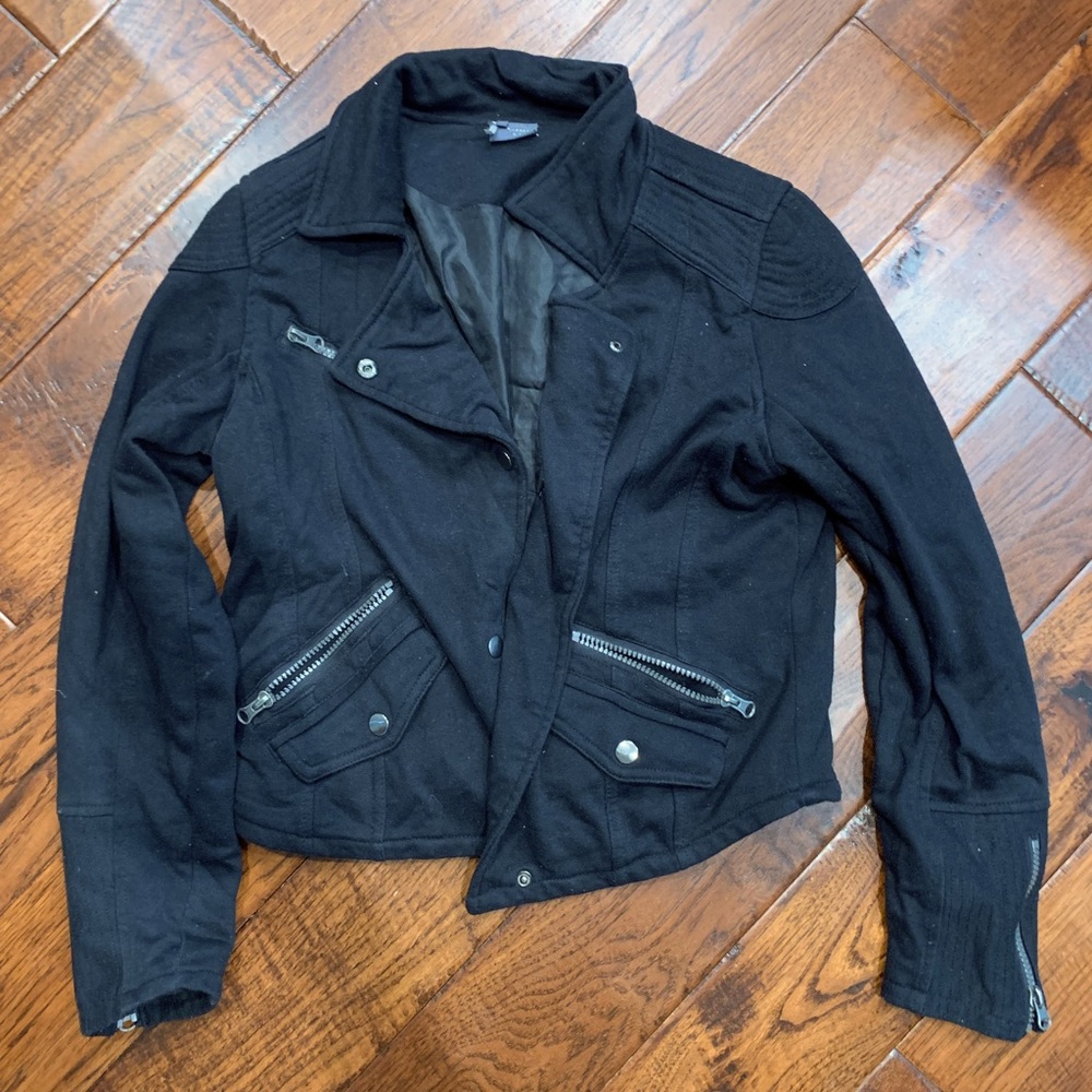 Urban outfitters sparkle and fade Moto jacket